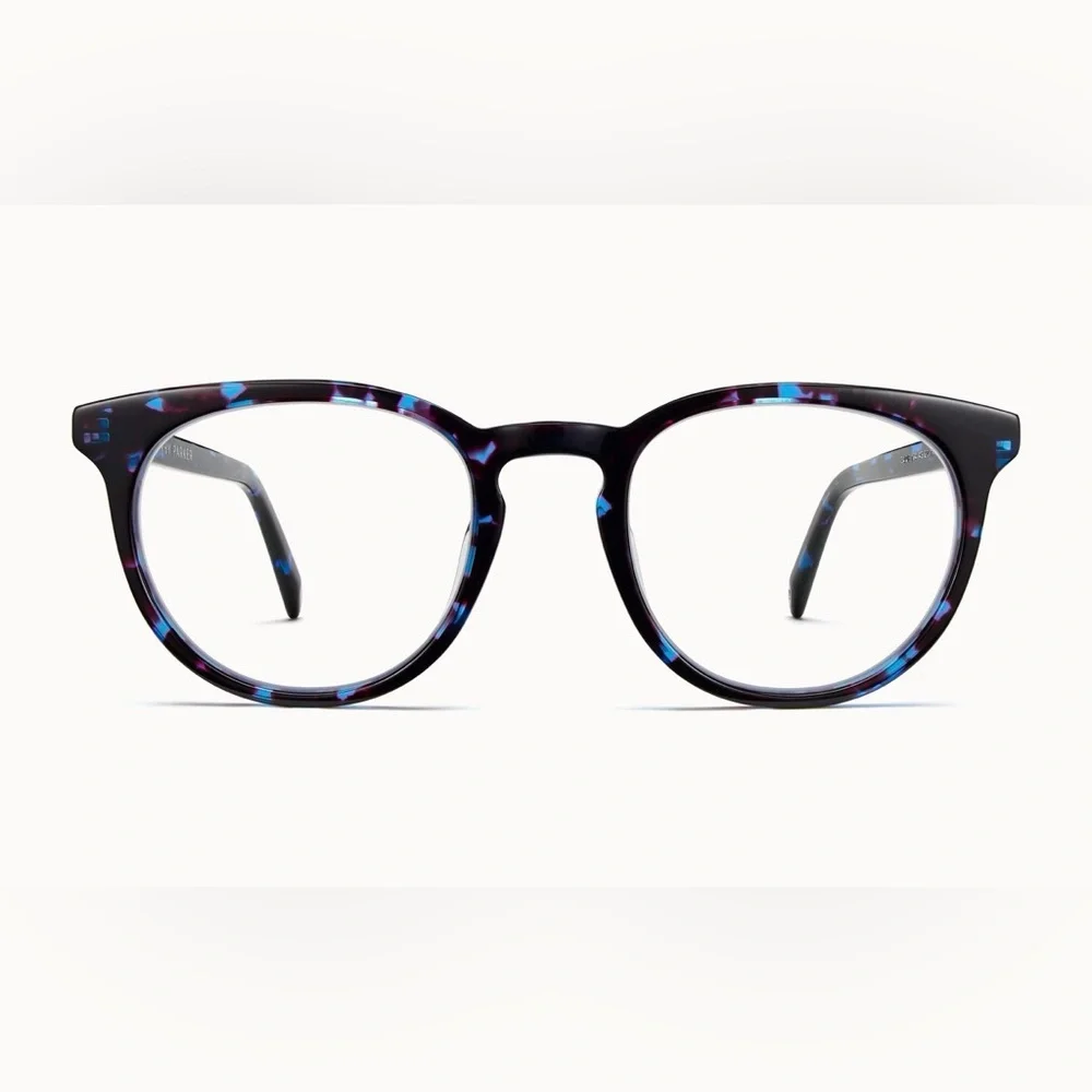 Warby Parker Sadie Riverbed Tortoise Blue Men’s or Women's Glasses Frames